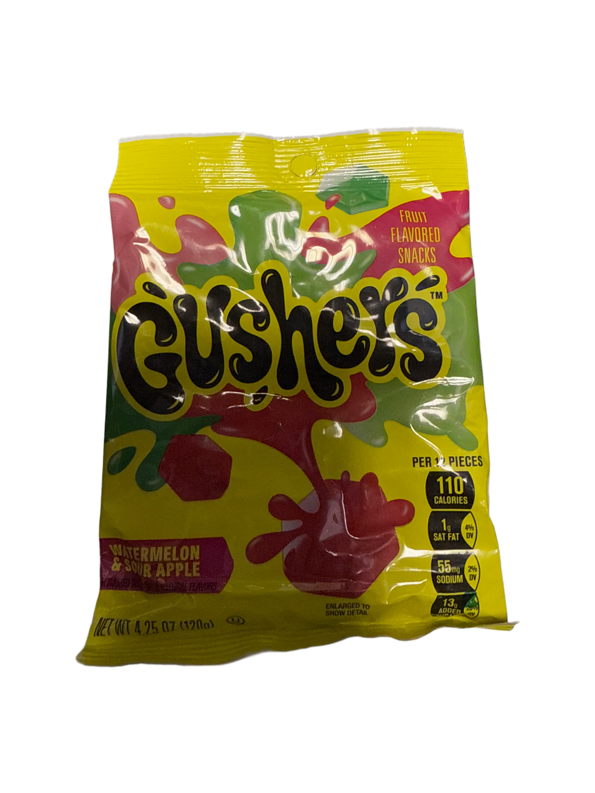 Fruit Gushers Watermelon And Sour Apple 120G - U.S Edition - www.Shopthatapp.com