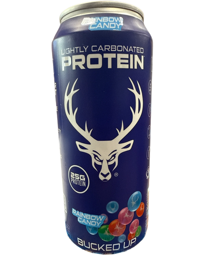 Bucked Up Lightly Carbonated Protein Rainbow Candy Flavoured 473ML - U.S Edition - www.Shopthatapp.com