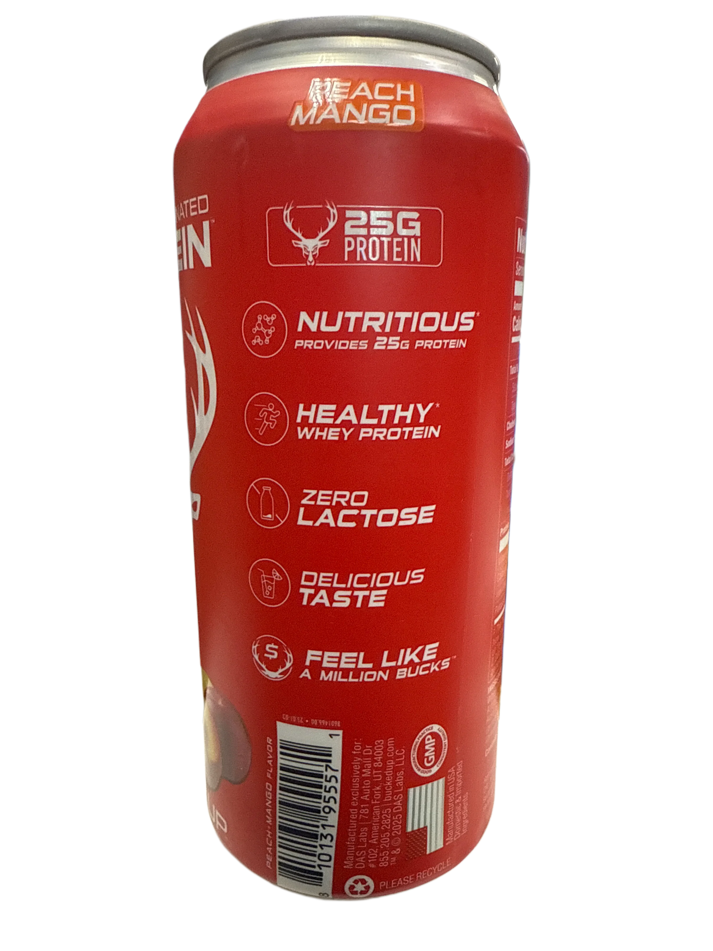 Bucked Up Lightly Carbonated Protein Peach Mango Flavoured 473ML - U.S Edition - www.Shopthatapp.com