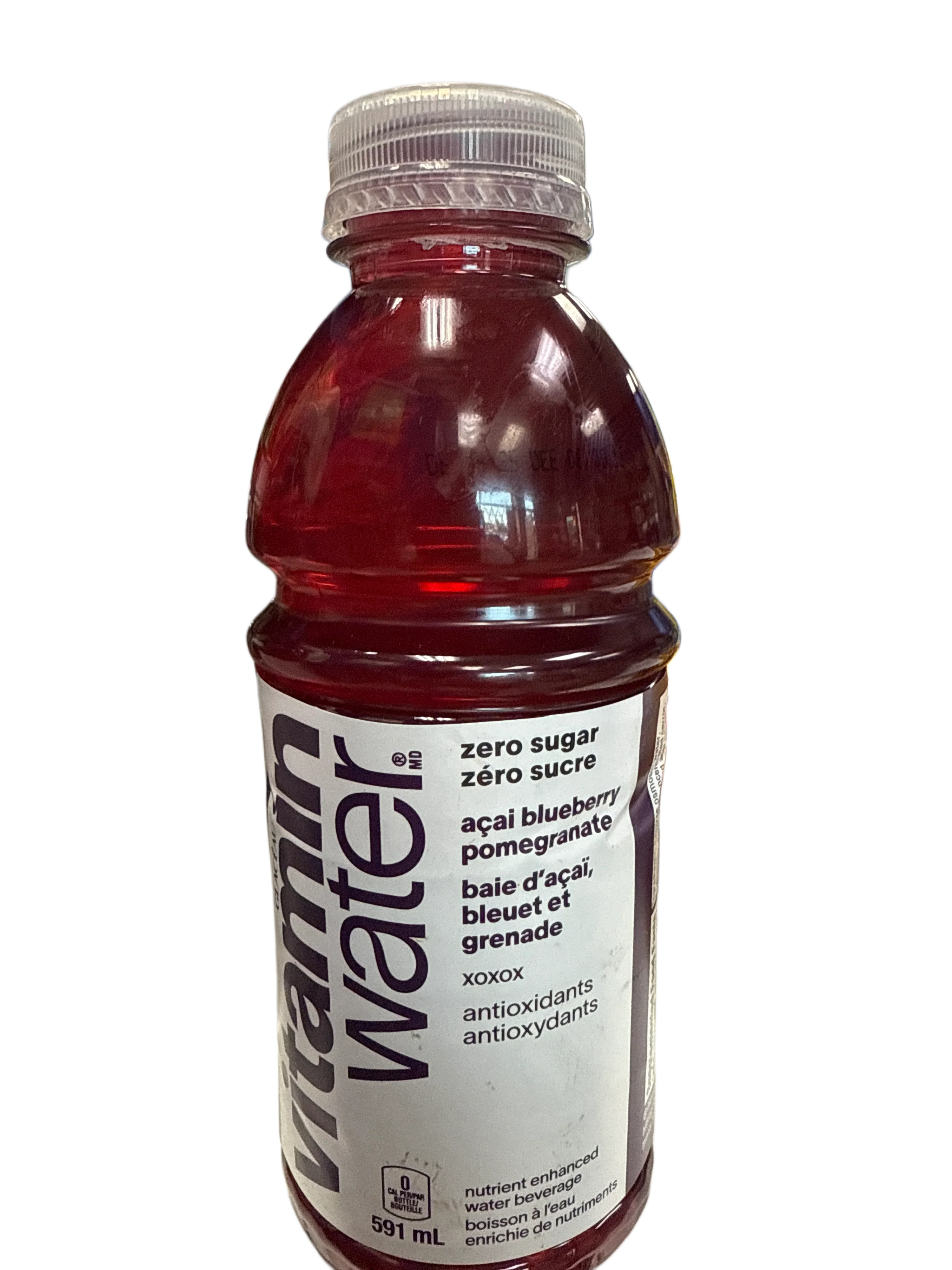 Vitamin Water Acai Blueberry Pomegranate Flavour 591ML *MAY BE DENTED* - Canadian Edition - www.Shopthatapp.com