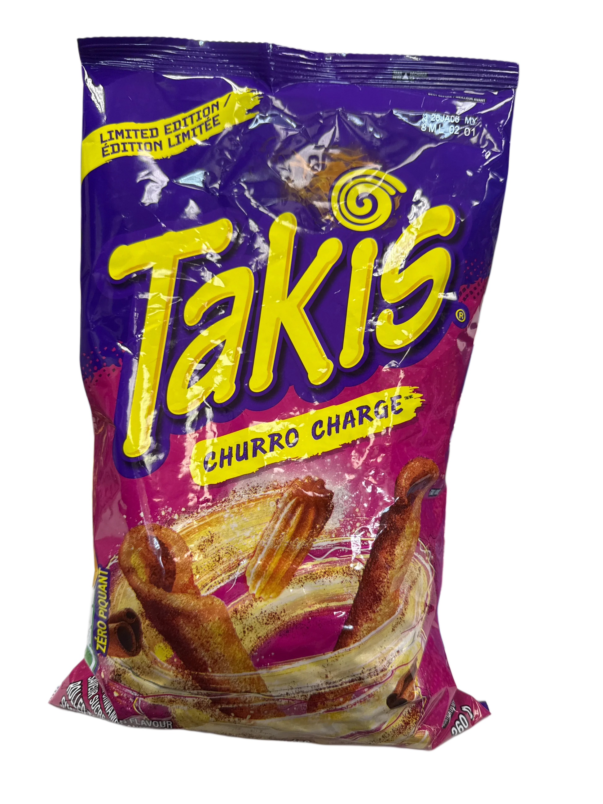 Takis Limited Edition Churro Charge 260G - Canadian Edition - www.Shopthatapp.com