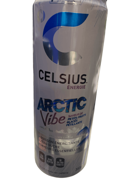Celsius Arctic Vibe Zero Sugar Energy Drink 355ML - Canadian Edition - www.Shopthatapp.com