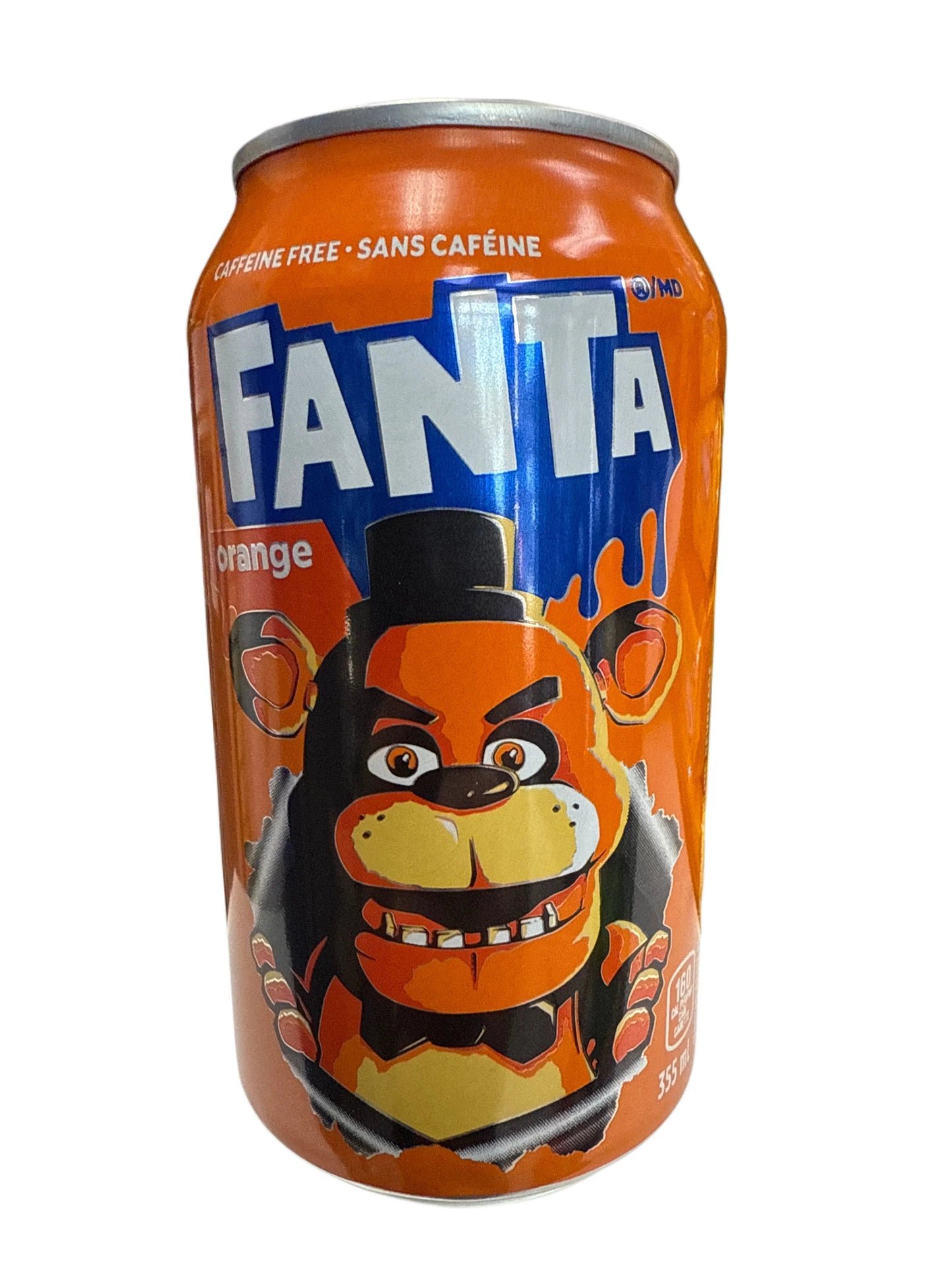 Fanta Limited Edition Halloween Orange Flavoured Can 355ML – Rare Canadian Exotic Drink