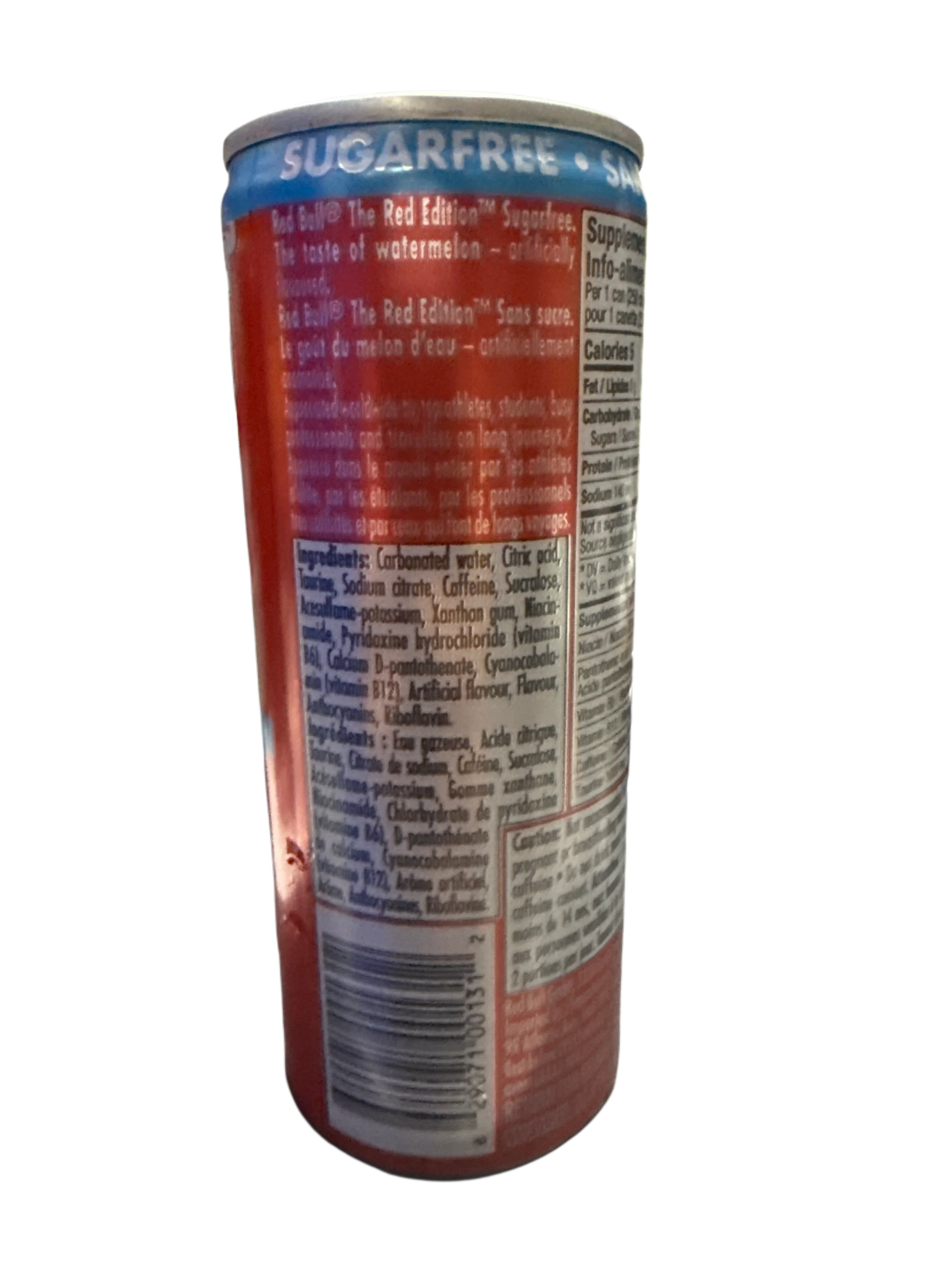 Red Bull Sugar Free Watermelon Flavour 250ML - Canadian Edition - www.Shopthatapp.com