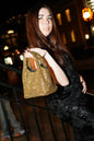 Golden Glam Luxe Clutch - www.Shopthatapp.com