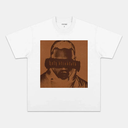 Chris Brown: Holy Blindfold Tee - www.Shopthatapp.com