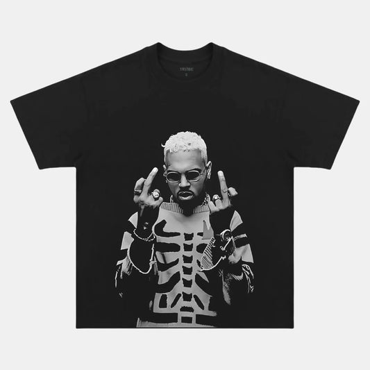 Chris Brown: Music Icon Tee V2 - www.Shopthatapp.com