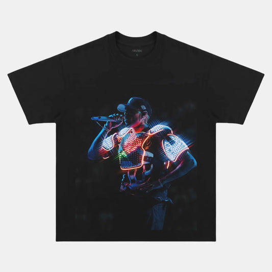 Chris Brown: Music Icon Tee V5 - www.Shopthatapp.com