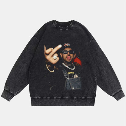 Chris Brrown: Music Icon Tee V9 - www.Shopthatapp.com