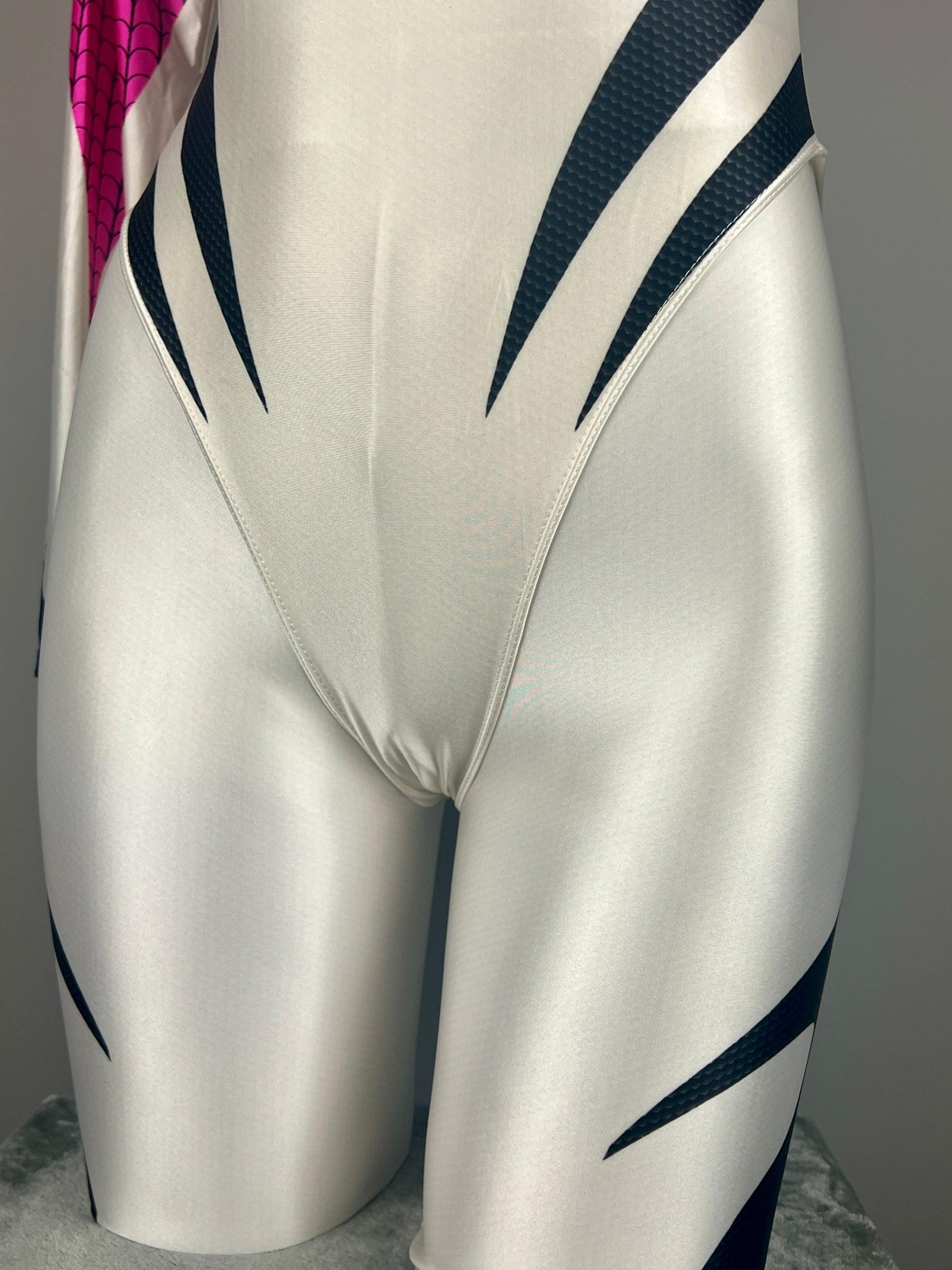 Woman Super Hero Spandex Open Crotch Cosplay Bodysuit Sexy Lingerie - www.Shopthatapp.com