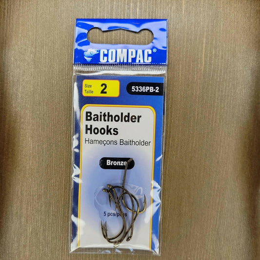 COMPAC Bait Hooks 5pcs #2 - Www.Shopthatapp.com