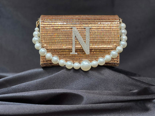 COPPER Alpha Clutch Bag - Www.Shopthatapp.com