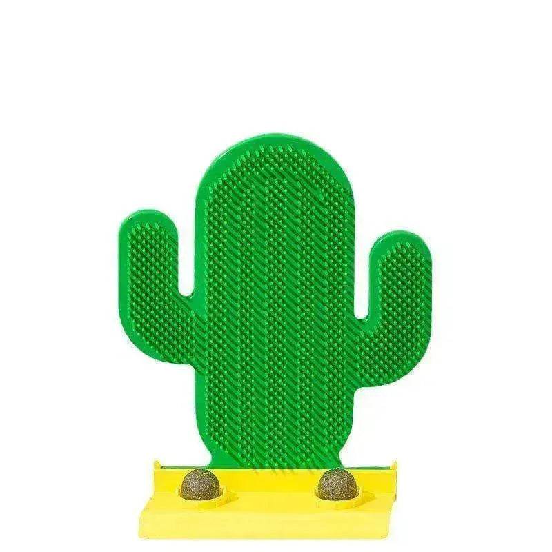 Cactus Design Cat Hair Scrubber Corner Tickle Toy - www.Shopthatapp.com