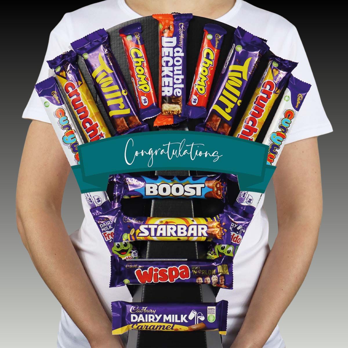Cadbury Variety Chocolate Bouquet-Food and beverage-www.Shopthatapp.com-HamperWell