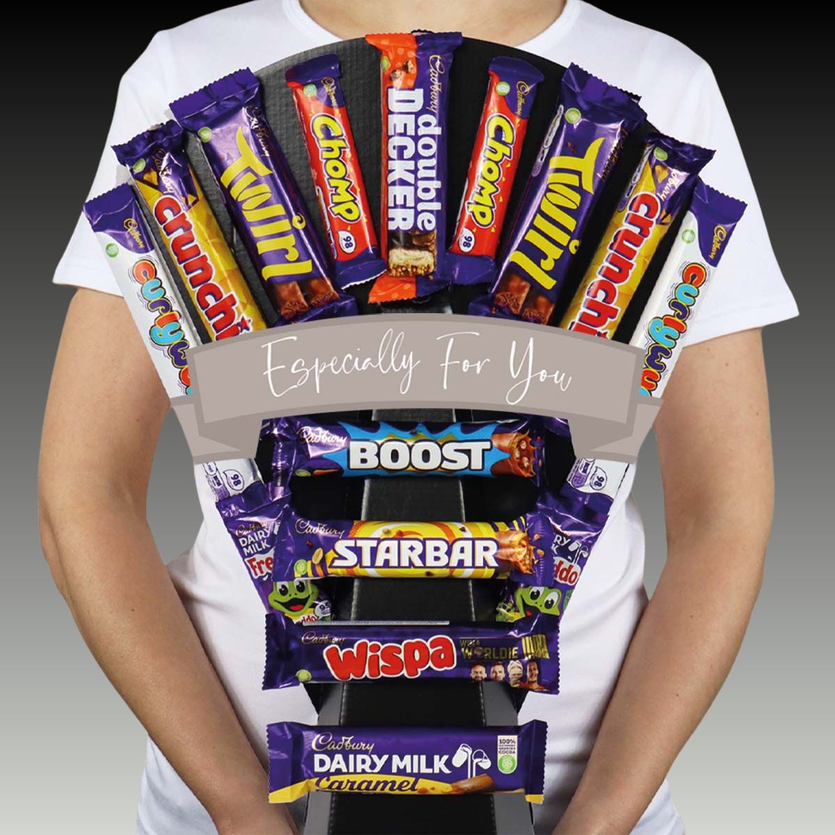 Cadbury Variety Chocolate Bouquet-Food and beverage-www.Shopthatapp.com-HamperWell