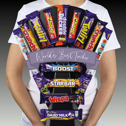Cadbury Variety Chocolate Bouquet-Food and beverage-www.Shopthatapp.com-HamperWell