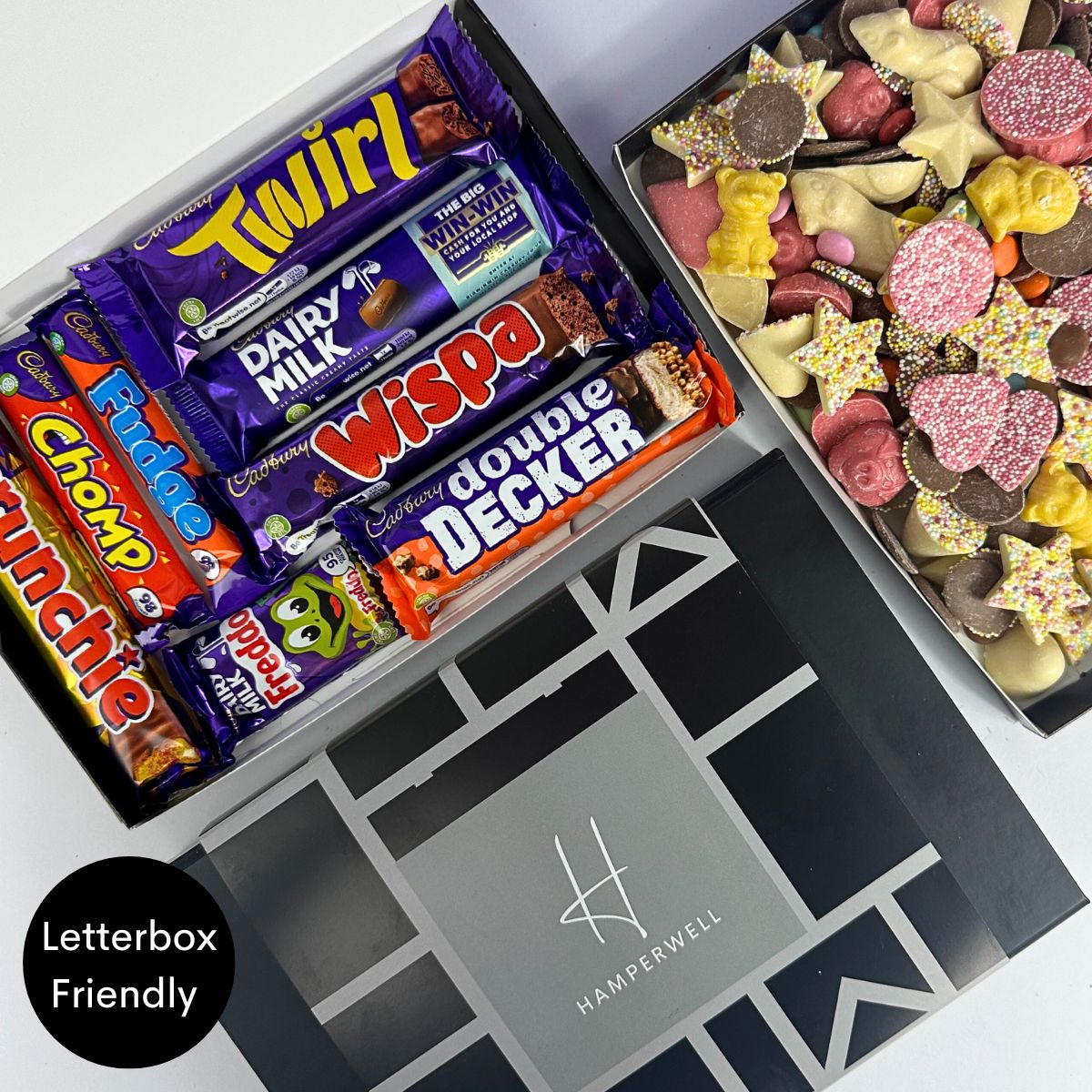 Cadbury Chocolate Letterbox Gift Hamper-Food and beverage-www.Shopthatapp.com-HamperWell