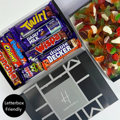 Cadbury Chocolate Letterbox Gift Hamper-Food and beverage-www.Shopthatapp.com-HamperWell