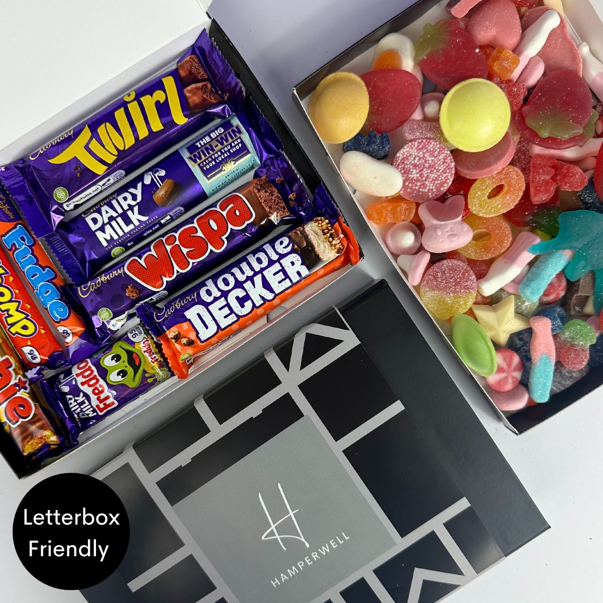 Cadbury Chocolate Letterbox Gift Hamper-Food and beverage-www.Shopthatapp.com-HamperWell