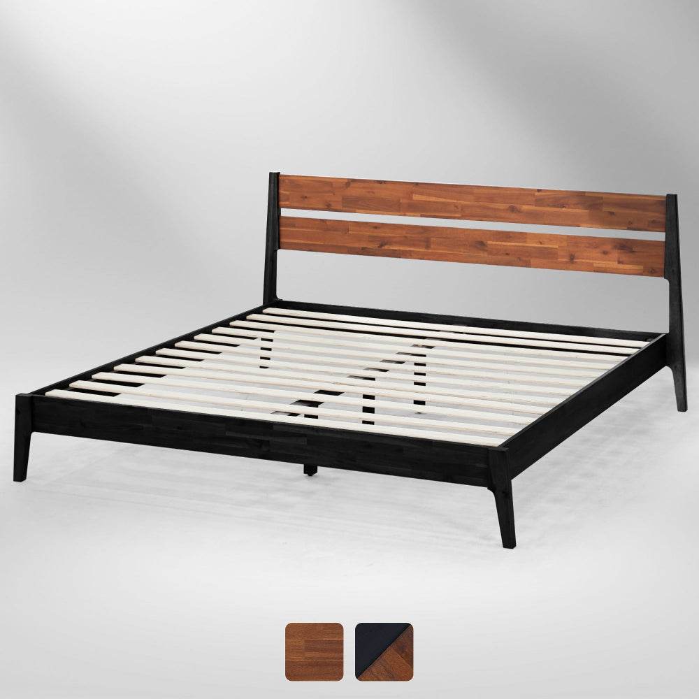 Callisto Deluxe Solid Wood Bed Frame - www.Shopthatapp.com