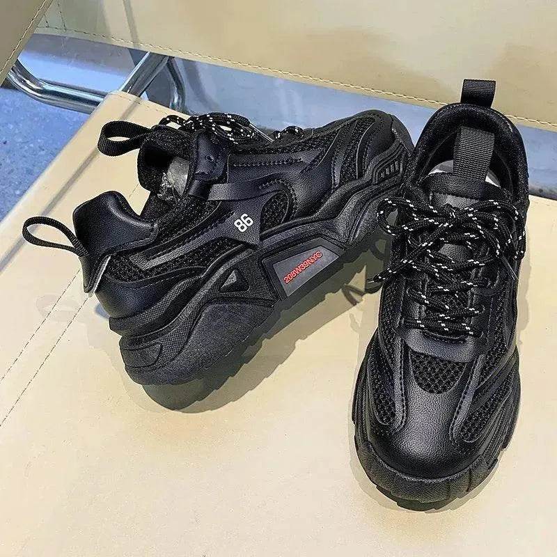 Candy-colored Thick-soled Increase Fashion Sneakers Women - www.Shopthatapp.com