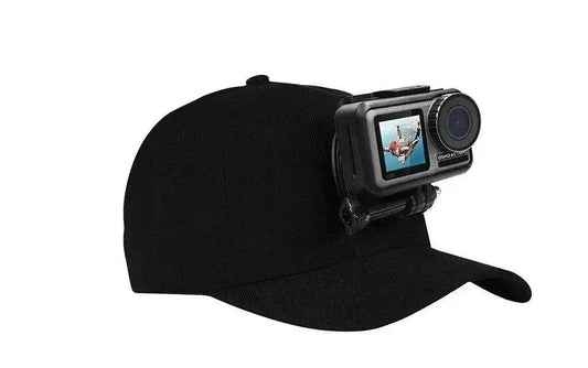 Canvas Sun Hat Cap Cycling Hiking Golfing Fishing For Sports Action Cam Camera - www.Shopthatapp.com #