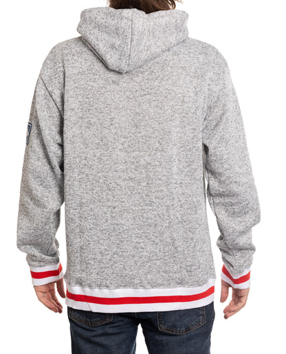Washington Capitals "Muskoka Style" Premium Chenille Woven Logo Hoodie - www.Shopthatapp.com