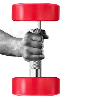 Captain America Round Dumbbells 10 to 50 LB Set - www.Shopthatapp.com #