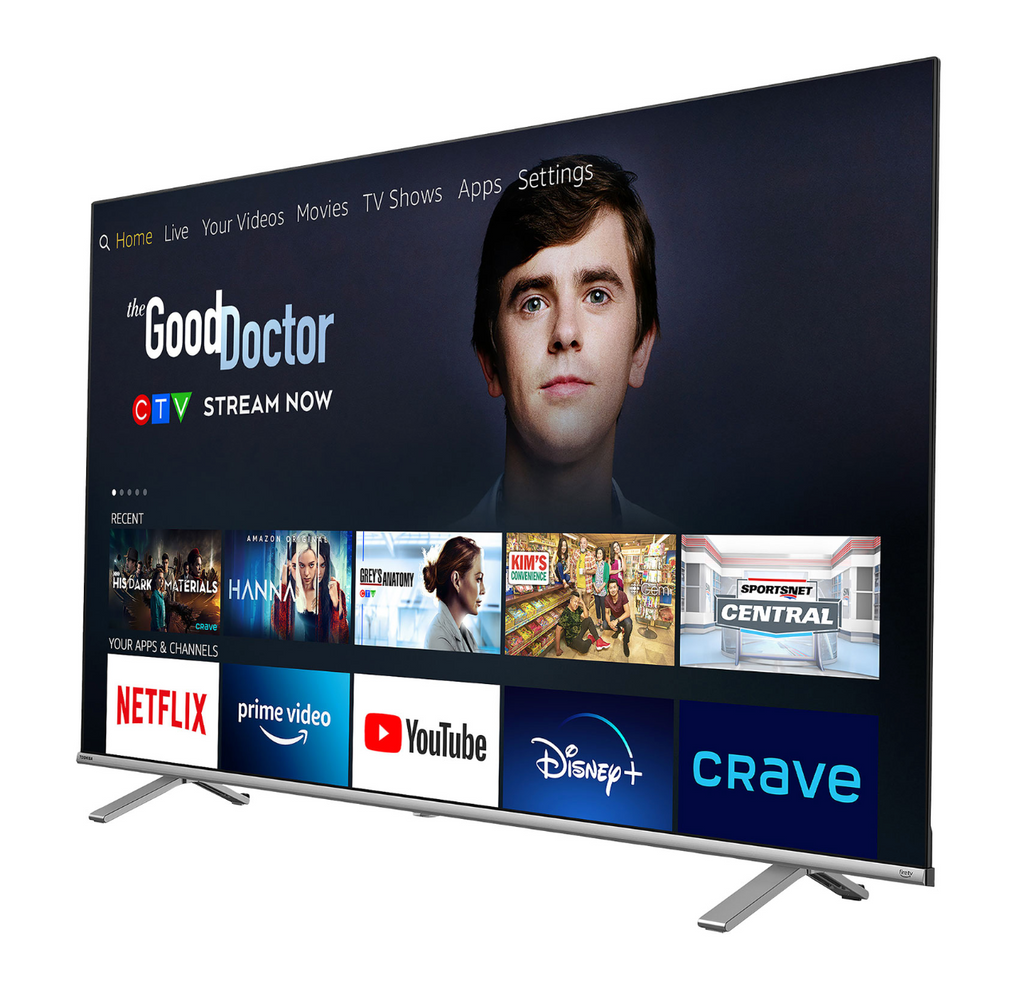 Téléviseur Toshiba 55" 4K UHD HDR LED intelligent Fire TV Edition (55C350LC) - www.Shopthatapp.com