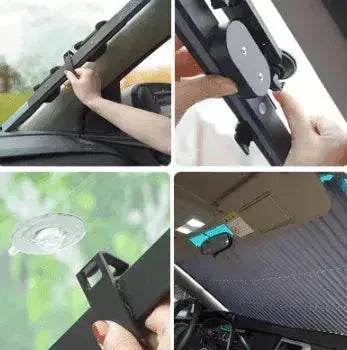 Car Aluminized film visor sun shade - www.Shopthatapp.com