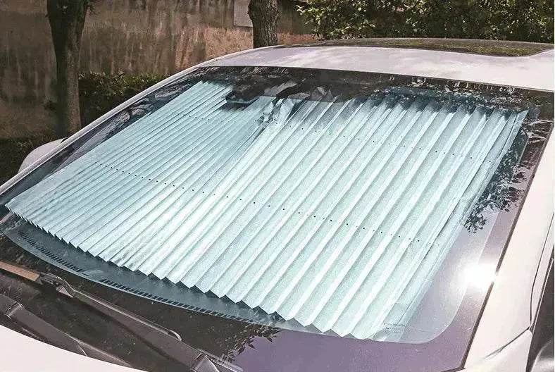 Car Aluminized film visor sun shade - www.Shopthatapp.com