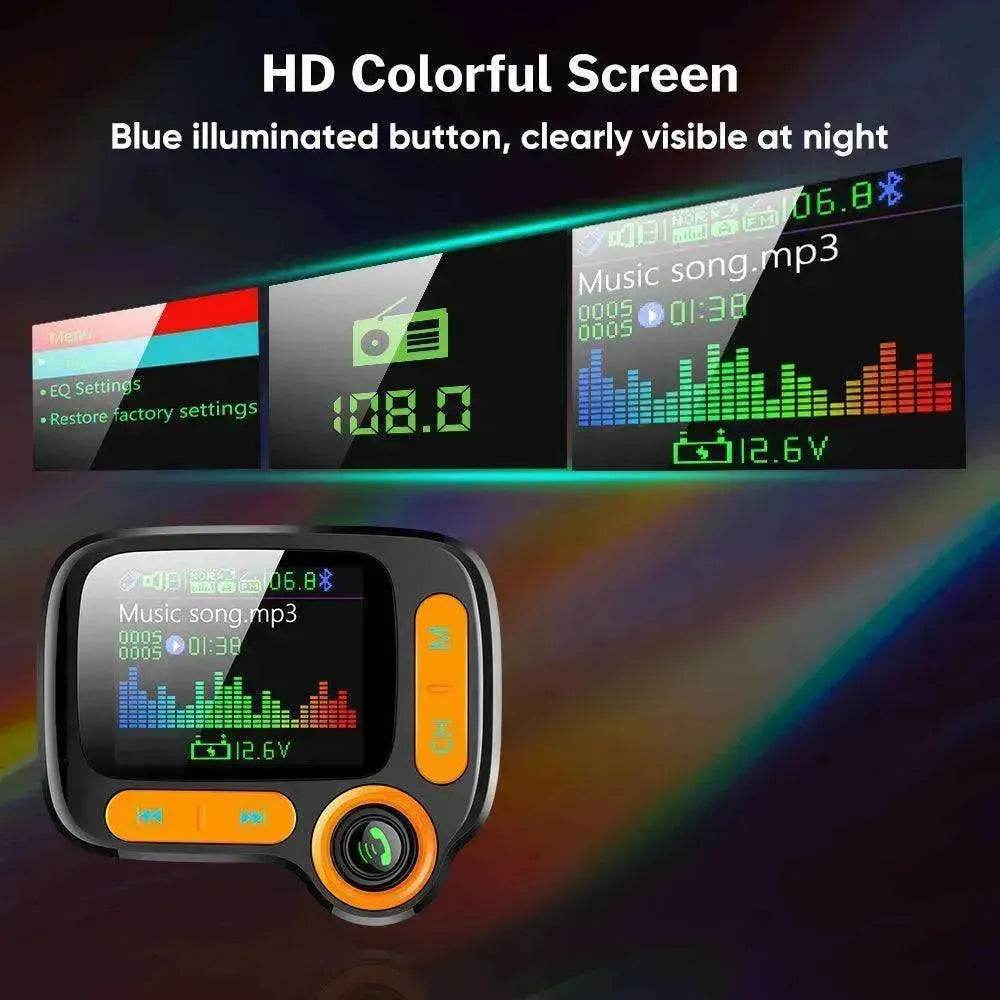 Car Bluetooth Multi Function Player With Large Color Screen - www.Shopthatapp.com