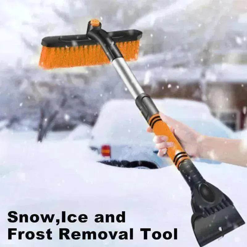Car Brush Ice Scraper Snow Shovel Dust Foam Handle - www.Shopthatapp.com