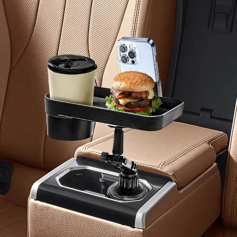 Car Dinner Plate Tray Armrest Box Cup Holder Car Storage Plate Storage - www.Shopthatapp.com