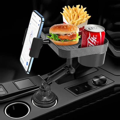 Car Dinner Plate Tray Armrest Box Cup Holder Car Storage Plate Storage - www.Shopthatapp.com