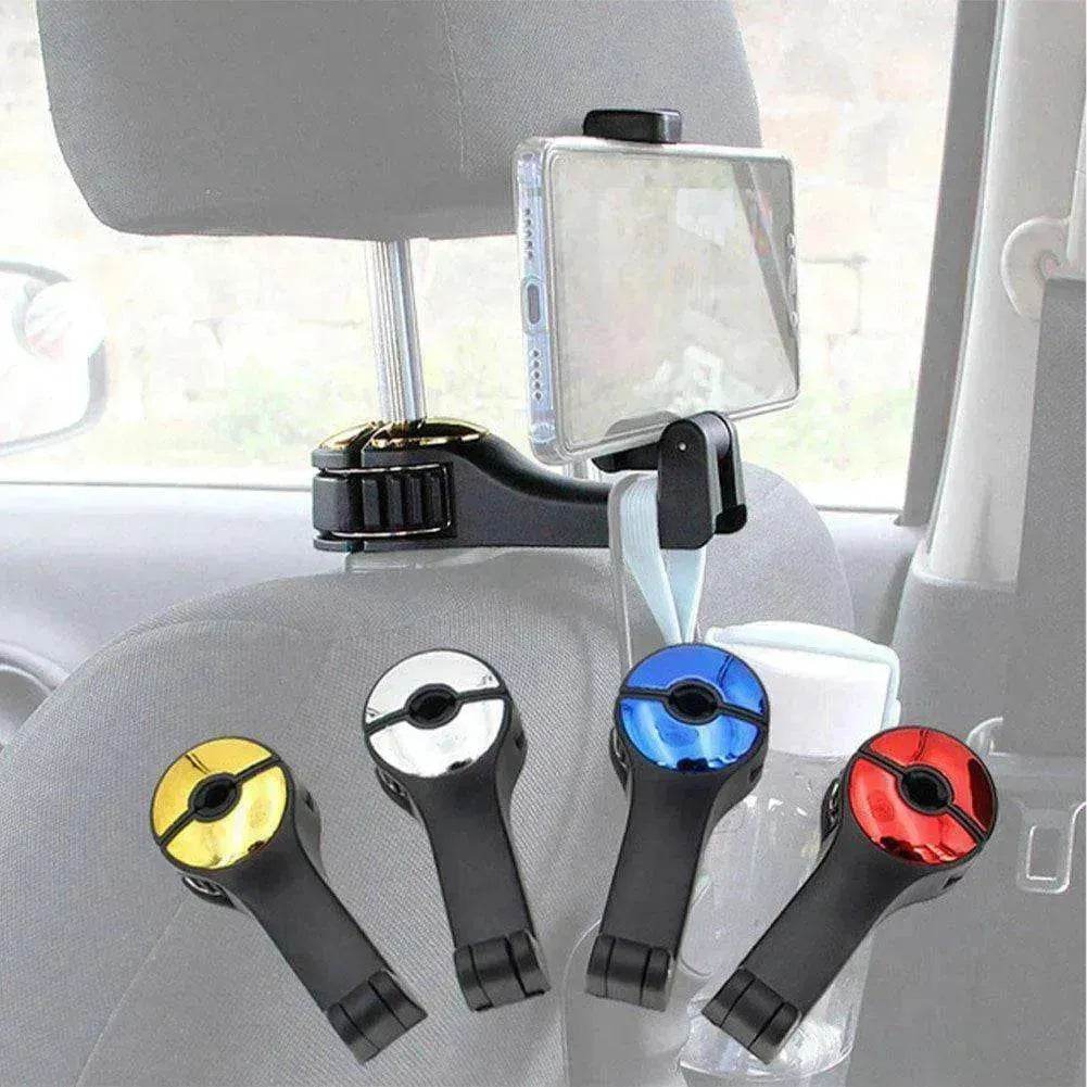 Car Headrest Hook Phone Car Holder Car Hanger - www.Shopthatapp.com