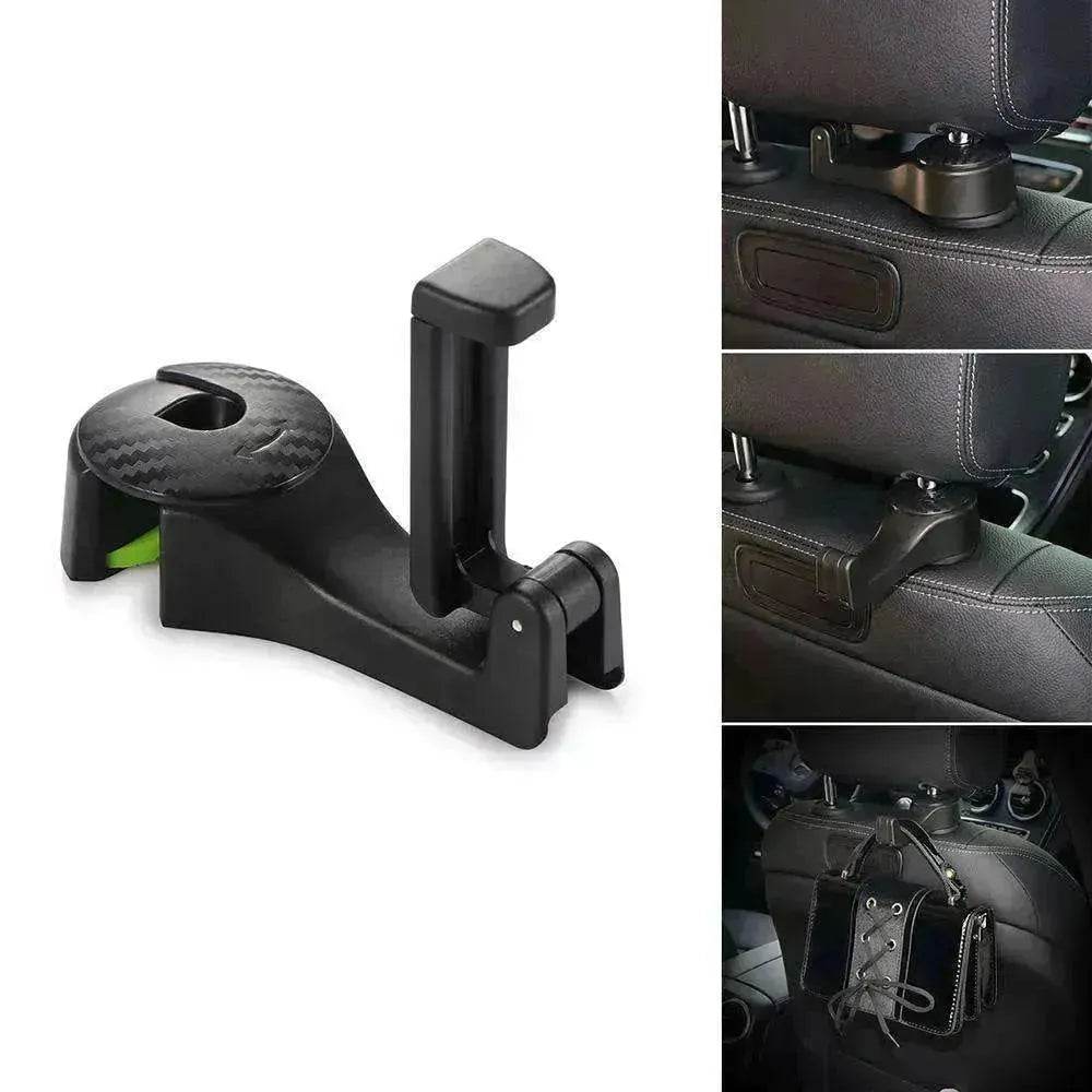 Car Hook Phone Holder Seat Back Hanger Bag Purse Cloth - www.Shopthatapp.com