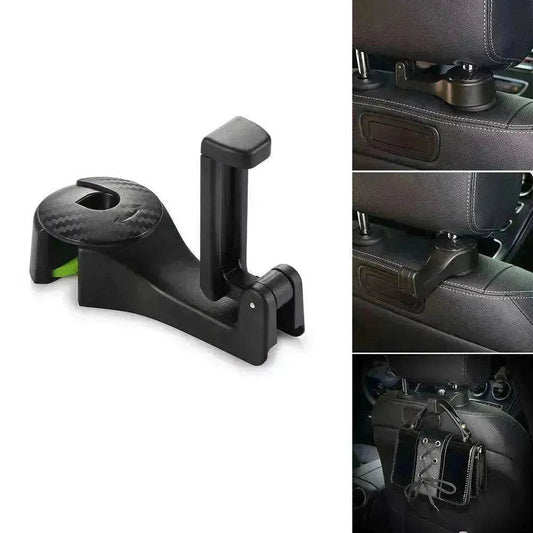 Car Hook Phone Holder Seat Back Hanger Bag Purse Cloth - www.Shopthatapp.com