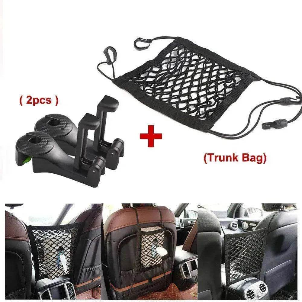 Car Hook Phone Holder Seat Back Hanger Bag Purse Cloth - www.Shopthatapp.com