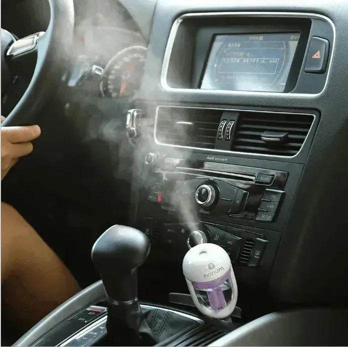 Car Humidifier Air Purifier Freshener Essential Oil Diffuser - www.Shopthatapp.com