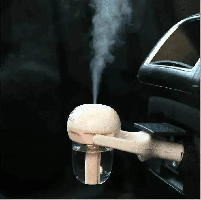 Car Humidifier Air Purifier Freshener Essential Oil Diffuser - www.Shopthatapp.com