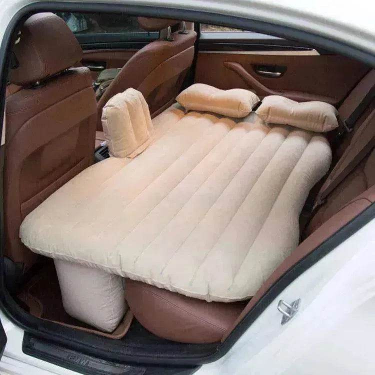 Car Inflatable Bed PVC Flocking Mattress - www.Shopthatapp.com