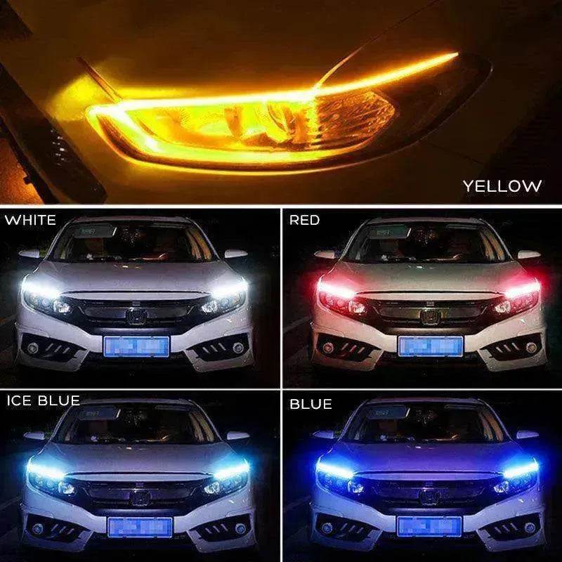 Car Light Turn Signal Led Strip Car LED Daytime Running - www.Shopthatapp.com