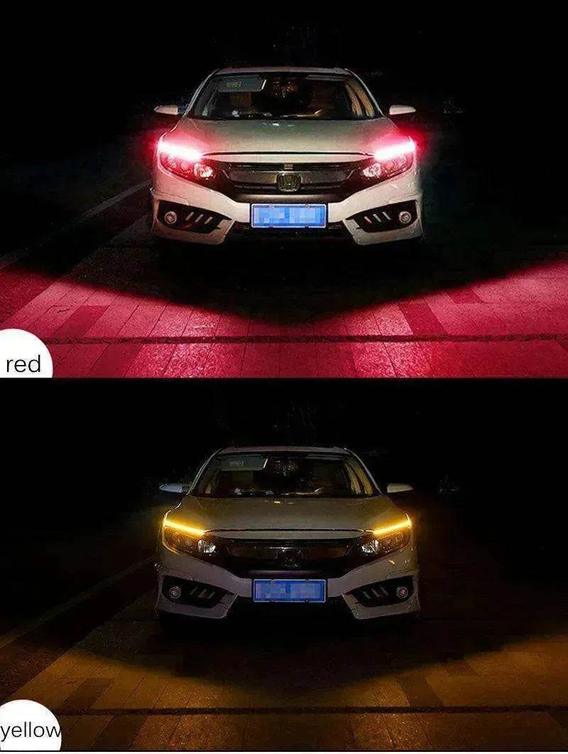 Car Light Turn Signal Led Strip Car LED Daytime Running - www.Shopthatapp.com