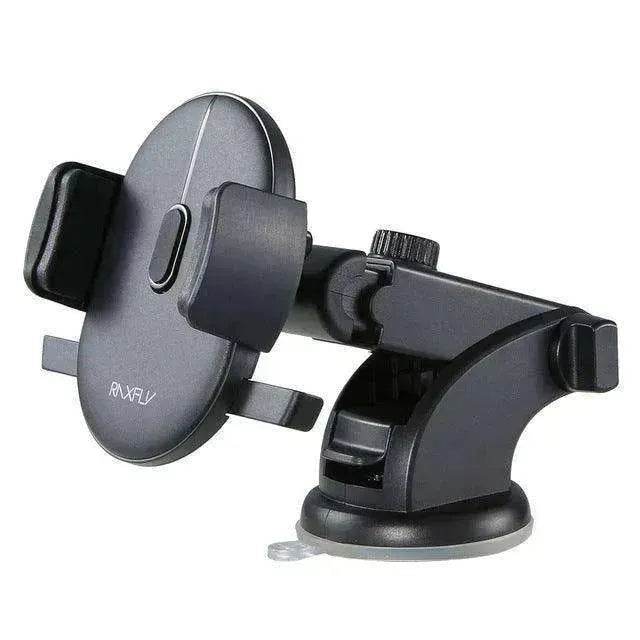 Car Phone Holder Long Rod Telescopic Car Dashboard Suction Cup Type - www.Shopthatapp.com