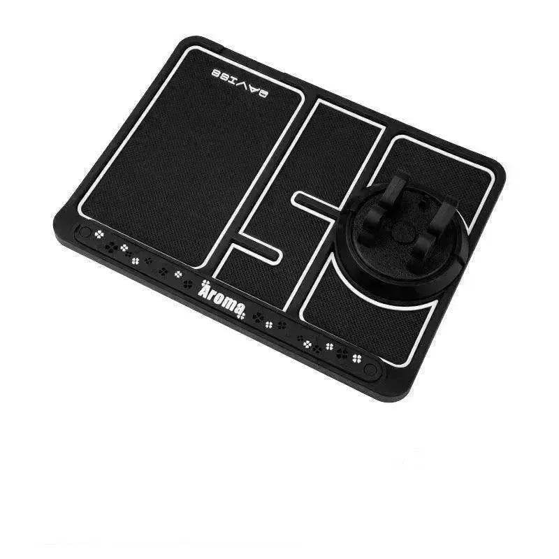Car Phone Pad 4-in-1 Parking Number Card Anti-Slip Mat Auto Holder - www.Shopthatapp.com