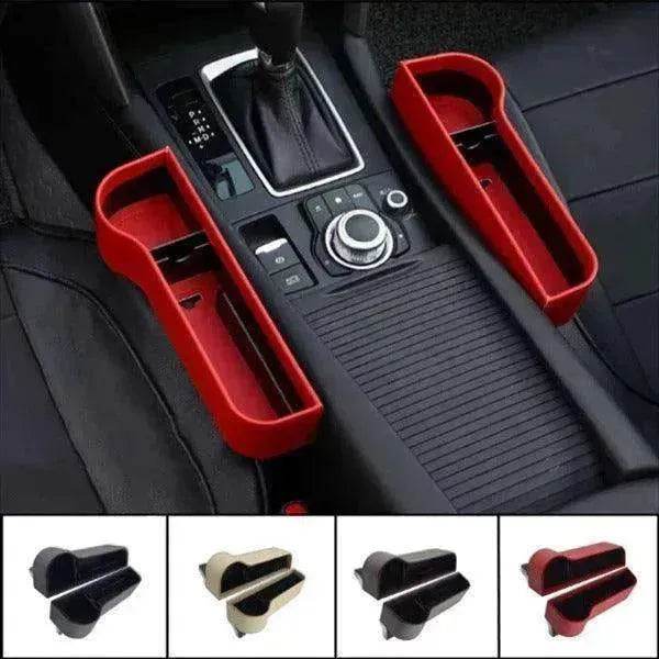 Car Seat Gap Storage Box for Wallet Phone Coins Keys Cards - www.Shopthatapp.com