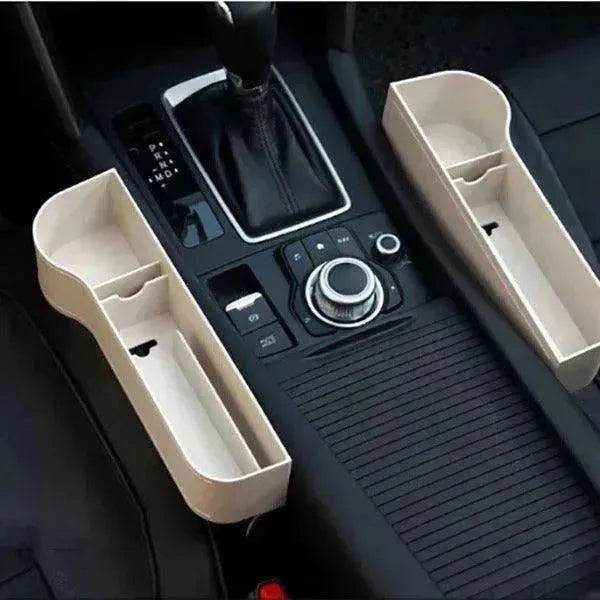 Car Seat Gap Storage Box for Wallet Phone Coins Keys Cards - www.Shopthatapp.com