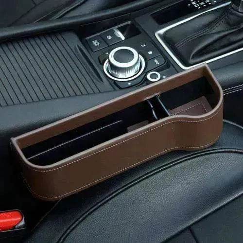Car Seat Gap Storage Box for Wallet Phone Coins Keys Cards - www.Shopthatapp.com