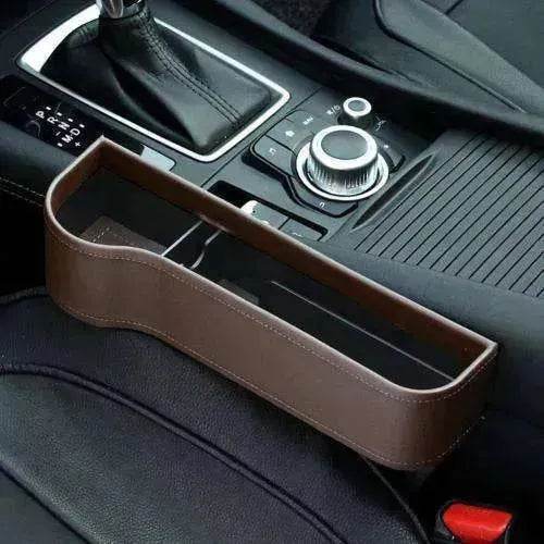 Car Seat Gap Storage Box for Wallet Phone Coins Keys Cards - www.Shopthatapp.com